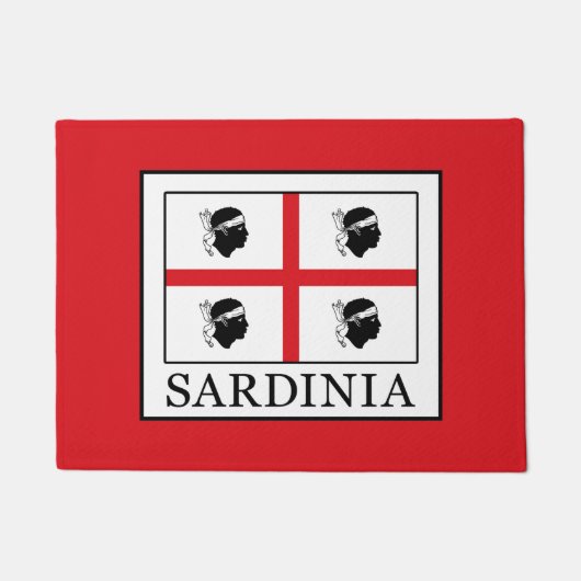 Sardinien Fußmatte (Vorderseite)