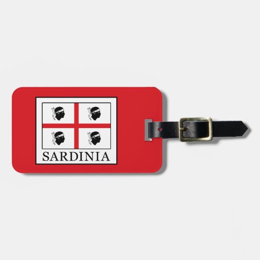 Sardinien Gepäckanhänger (Vorderseite horizontal)