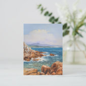 Sardinien Italien Aquarellmalerei Postkarte (Stehend Vorderseite)