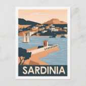 Sardinien Italien Berühmter Reiseort Postkarte (Vorderseite)
