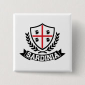 Sardinien Italien Button (Vorderseite)