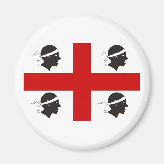 Sardinien, Italien Magnet (Vorne)