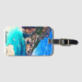 Sardinien Italien Mittelmeer Landschaft Gepäckanhänger (Vorderseite (Horizontal))