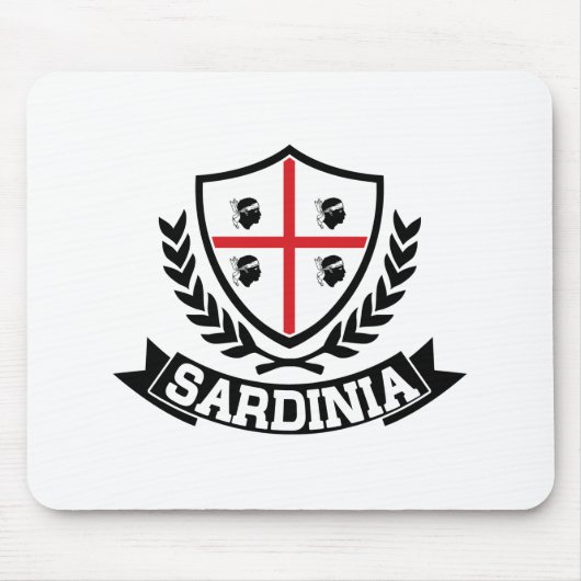 Sardinien Italien Mousepad (Vorne)