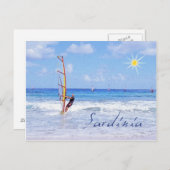 Sardinien, Italien Postkarte (Vorne/Hinten)