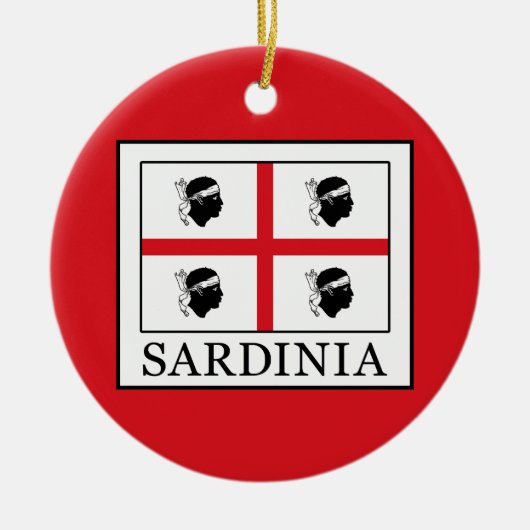Sardinien Keramik Ornament (Vorne)