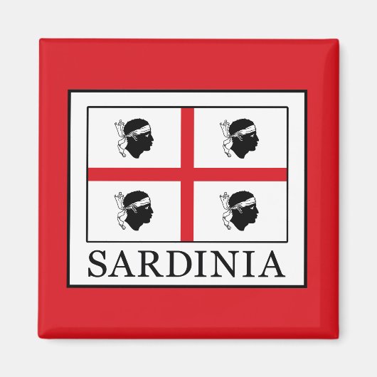 Sardinien Magnet (Vorne)
