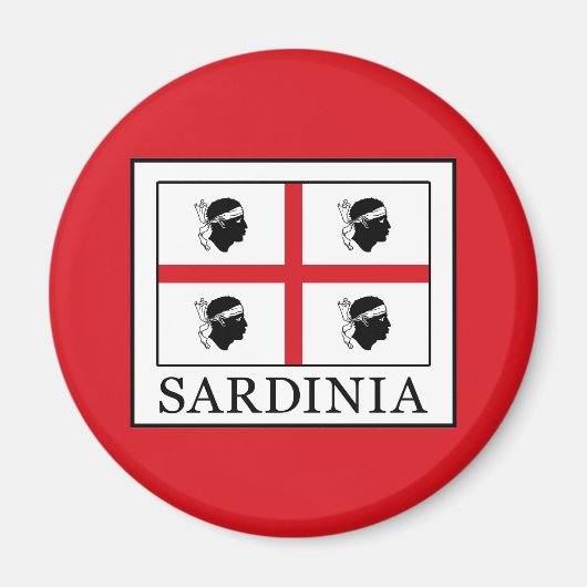 Sardinien Magnet (Vorne)