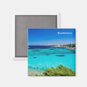 Sardinien Magnet (Vorderseite/Rückseite)