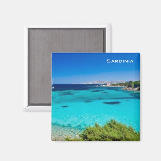 Sardinien Magnet (Vorderseite/Rückseite)
