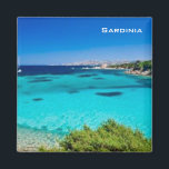 Sardinien Magnet<br><div class="desc">Strand und Meer,  Sardinien,  Italien</div>