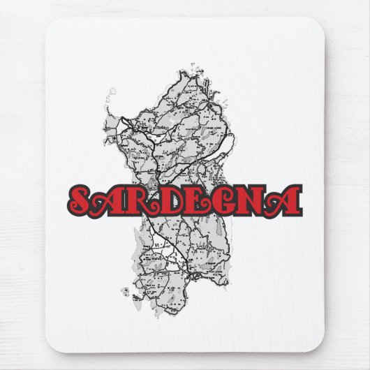 Sardinien Mousepad (Vorne)