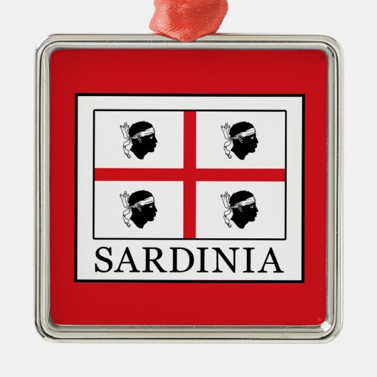 Sardinien Ornament Aus Metall (Vorne)