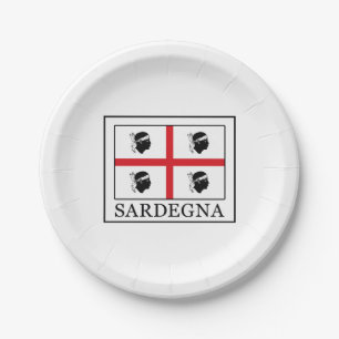 Sardinien Pappteller