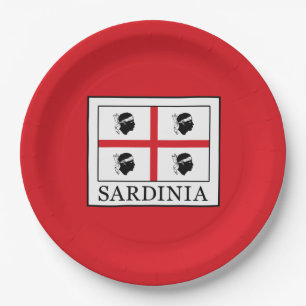 Sardinien Pappteller