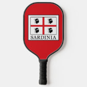 Sardinien Pickleball Schläger (Rückseite)