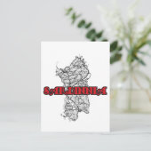 Sardinien Postkarte (Stehend Vorderseite)