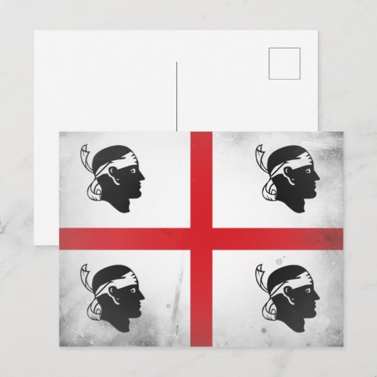 Sardinien Postkarte (Vorne/Hinten)