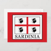 Sardinien Postkarte (Vorne/Hinten)