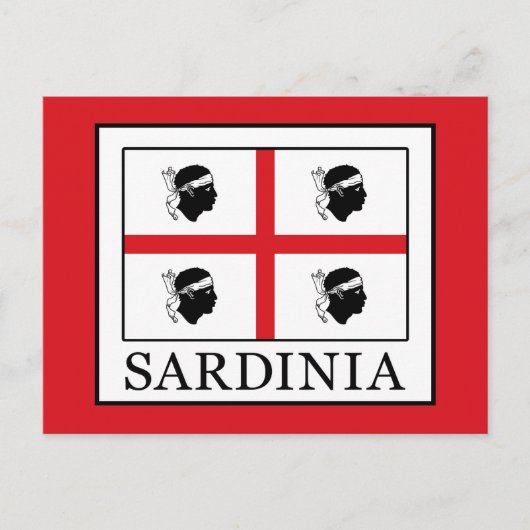 Sardinien Postkarte (Vorderseite)