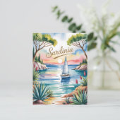 Sardinien Postkarte (Stehend Vorderseite)