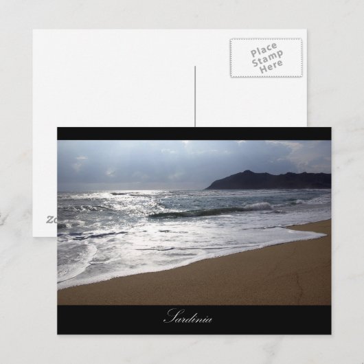 Sardinien Postkarte (Vorne/Hinten)