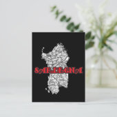 Sardinien Postkarte (Stehend Vorderseite)