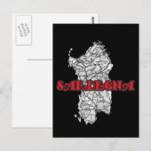 Sardinien Postkarte (Vorne/Hinten)
