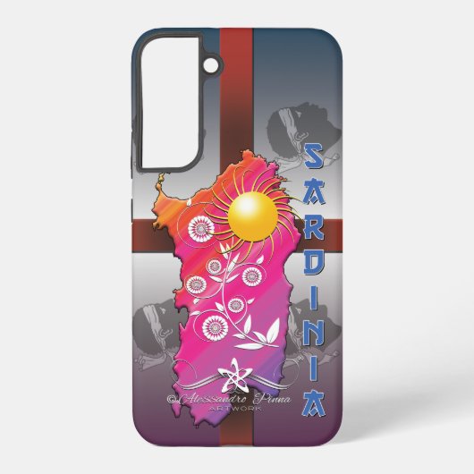 Sardinien Samsung Galaxy Hülle (Rückseite)