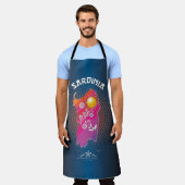 Sardinien Schürze (Getragen)