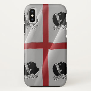 SARDINIEN - schwenkende Flagge - Case-Mate iPhone Hülle