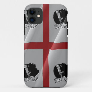 SARDINIEN - schwenkende Flagge - Case-Mate iPhone Hülle