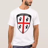 Sardinien, Shield Wappen T-Shirt (Vorderseite)