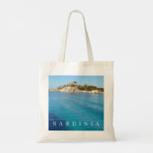Sardinien Tasche mit klarem blauem Meer (Rückseite)