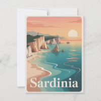 Sardinien Vintag minimalistisch