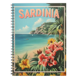Sardinien vintage notizblock