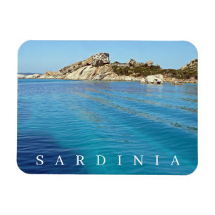 Sardiniens blauer Kühlschrankmagnet Magnet