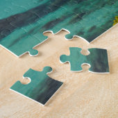 Sardiniens blaues Meer und Himmel mit Booten und K Puzzle (Seite)