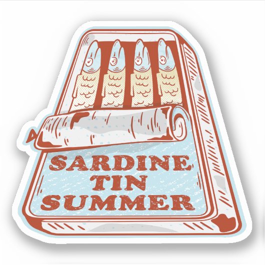 Sardiniensommer Aufkleber (Vorderseite)