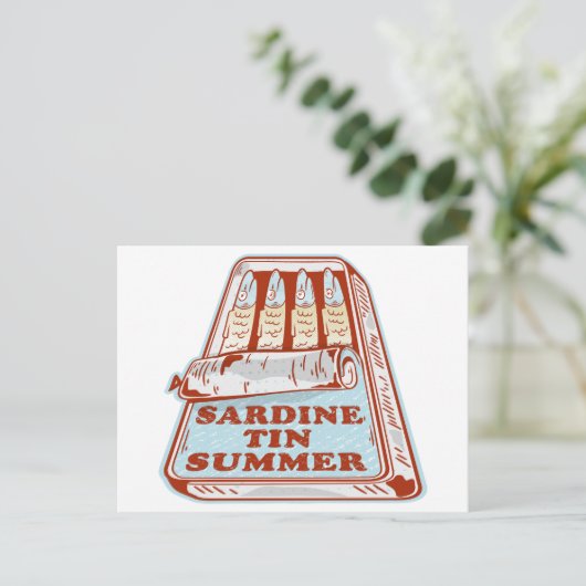 Sardiniensommer Postkarte (Stehend Vorderseite)