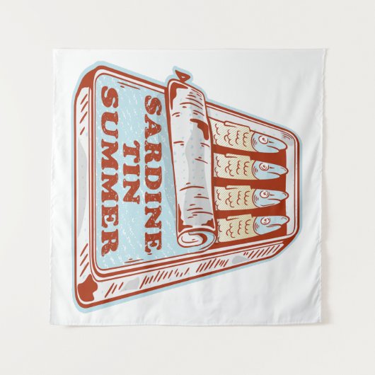 Sardiniensommer Wandteppich (Vorderseite (Horizontal))