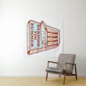 Sardiniensommer Wandteppich (Beispiel (Horizontal))