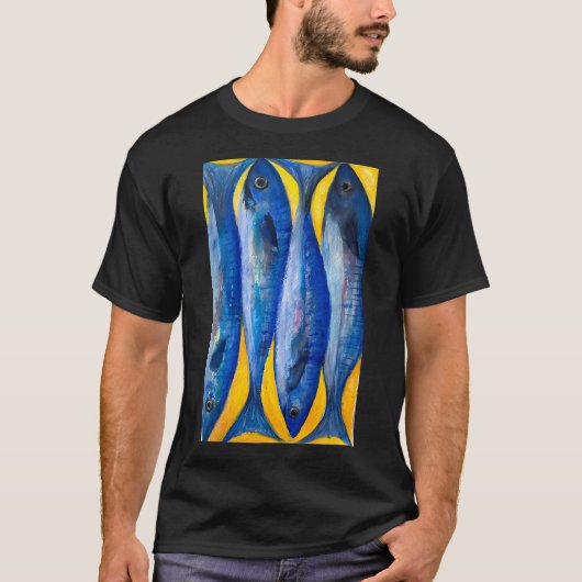 sardinischer Fisch 4 T-Shirt (Vorderseite)