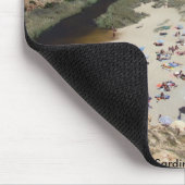 Sardinischer Strand Mousepad (Ecke)