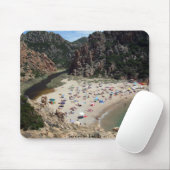 Sardinischer Strand Mousepad (Mit Mouse)