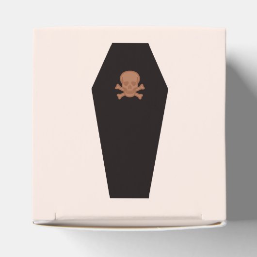 Sarg (braun) geschenkschachtel (Oben)