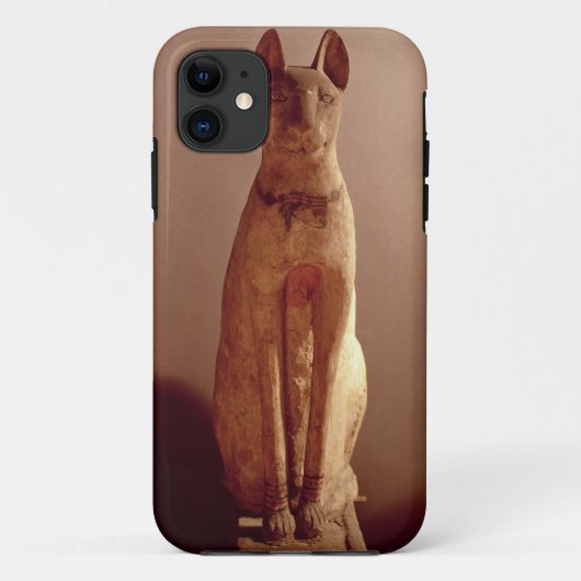 Sarg einer Katze geschützt von der Göttin Bastet Case-Mate iPhone Hülle (Rückseite)