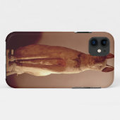 Sarg einer Katze geschützt von der Göttin Bastet Case-Mate iPhone Hülle (Rückseite (Horizontal))