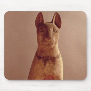 Sarg einer Katze geschützt von der Göttin Bastet Mousepad