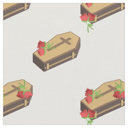 Sarg-Emojis Stoff (Nahaufnahme)